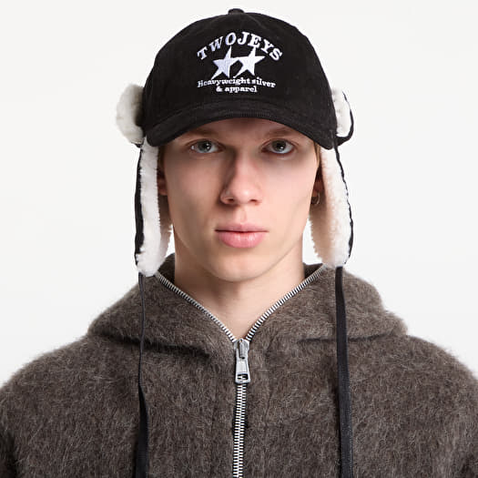 Šiltovka  TwoJeys Heavy Silver Black Earflap Black