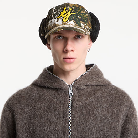 Šiltovka  TwoJeys TJ Initials Camo Earflap Green