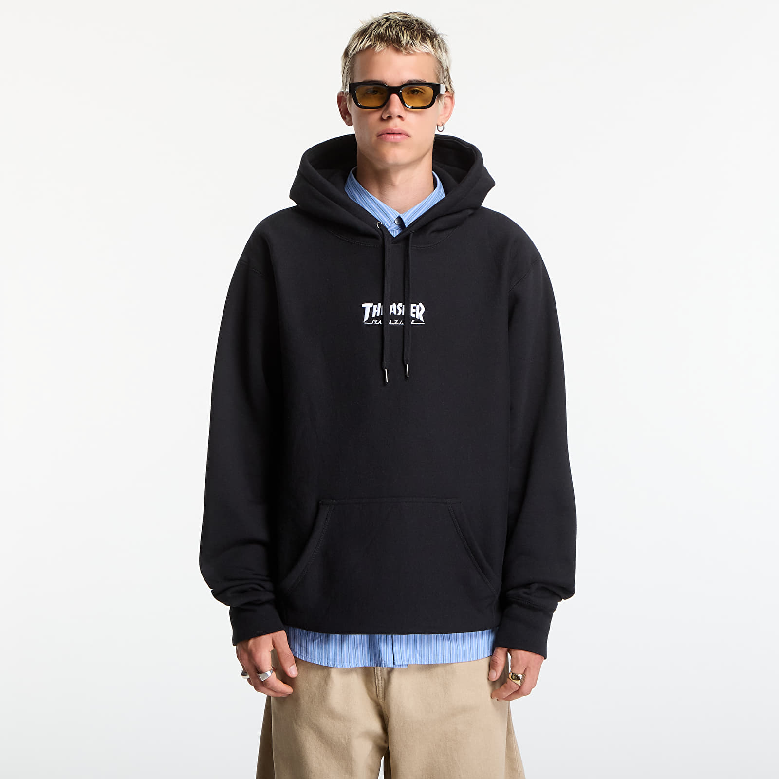 Худі та реглани Thrasher Heavyweight Embroidered Mag Logo Hoodie Black