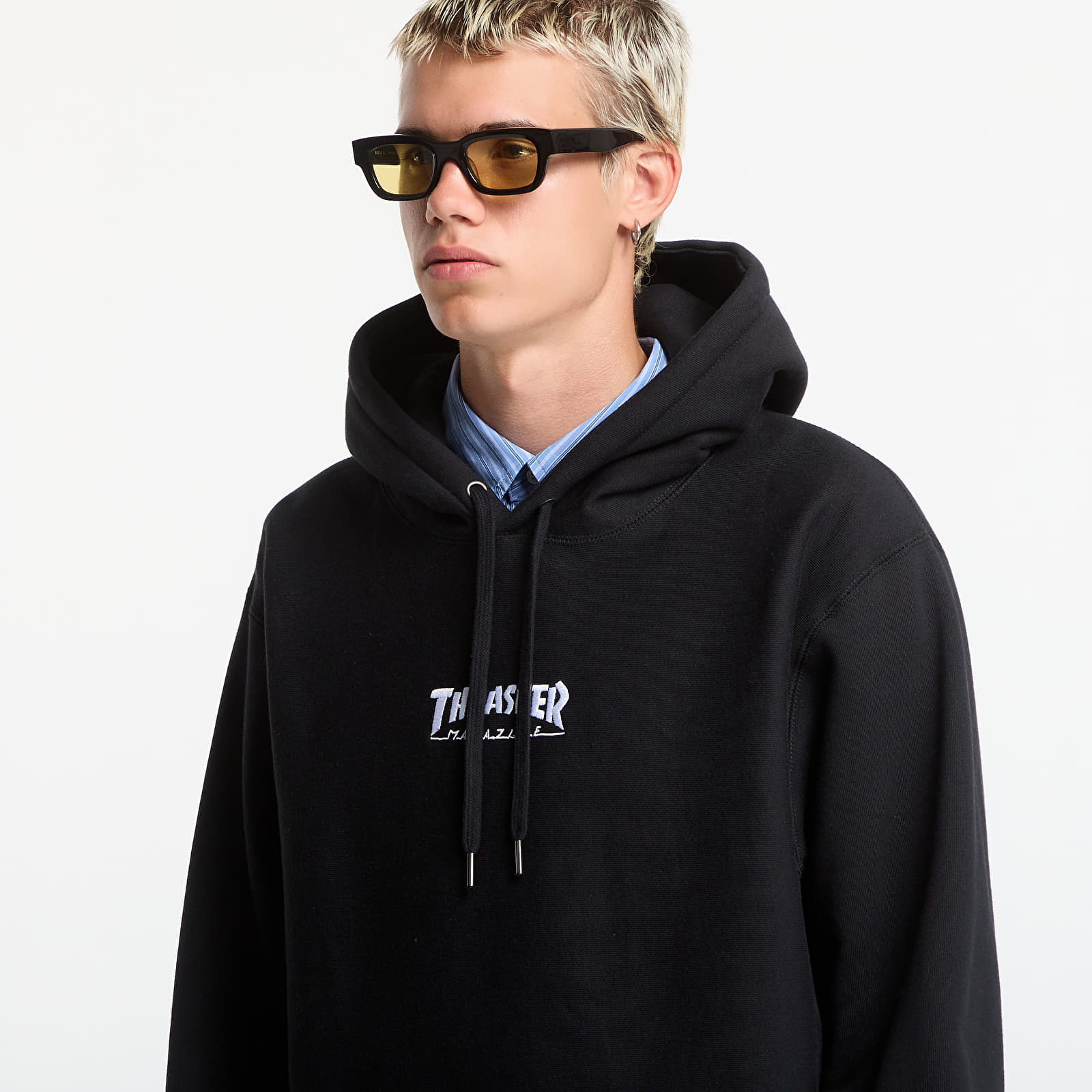 Худі та реглани Thrasher Heavyweight Embroidered Mag Logo Hoodie Black