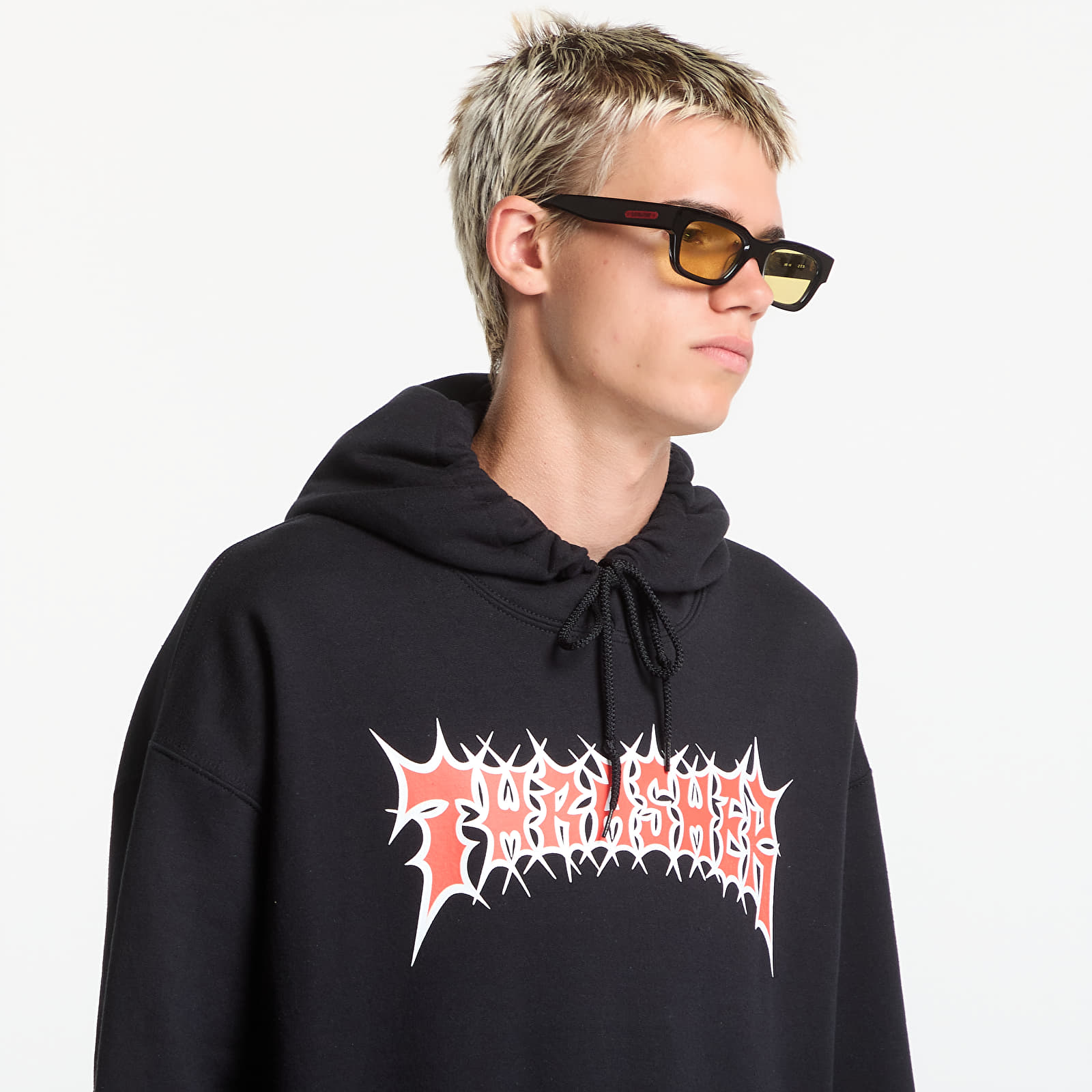 Puloverji   Thrasher Spikey Hoodie Black