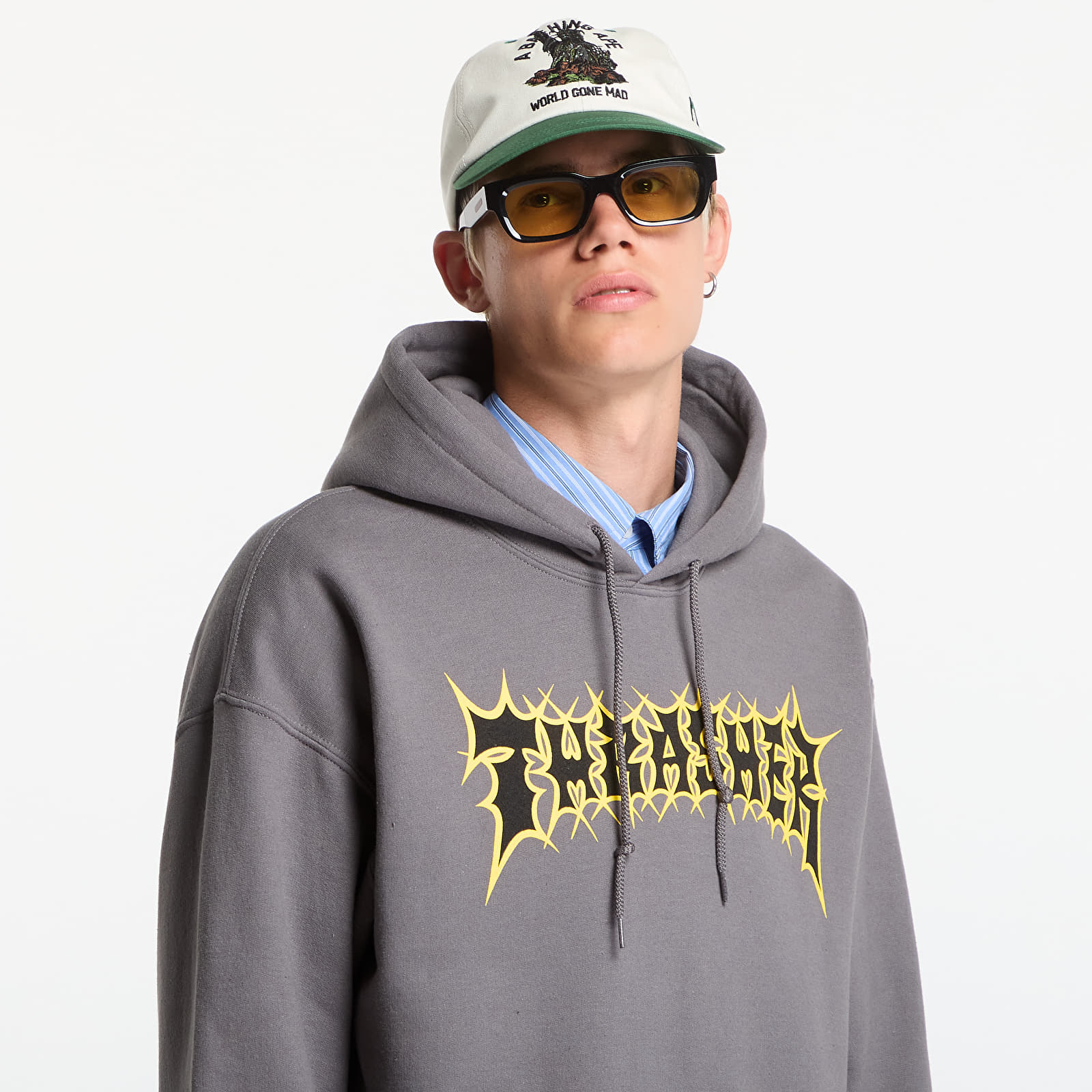 Суичърти Thrasher Spikey Hoodie Grey
