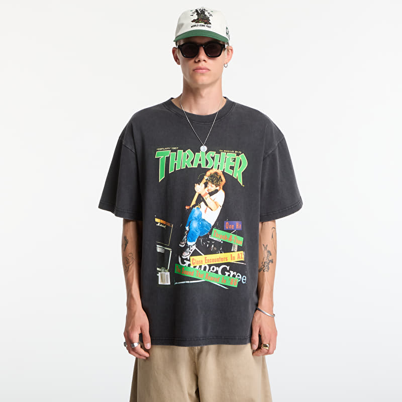 Thrasher February 1987 Vintage T-Shirt Black