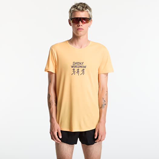 T-Shirt SAYSKY Statement Flow T-Shirt Orange