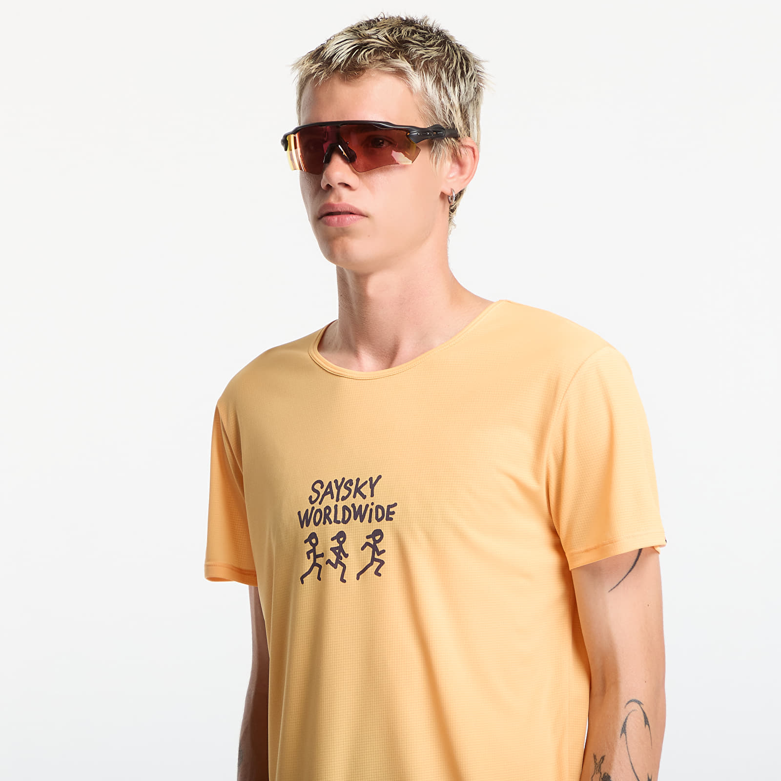 Trička SAYSKY Statement Flow T-Shirt Orange