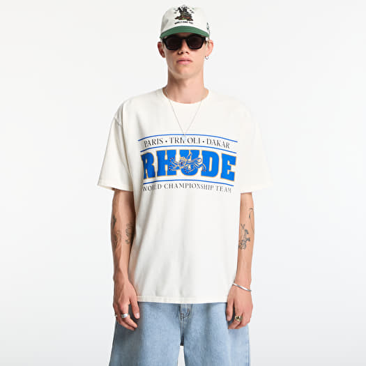 Футболка Rhude Rhude Chrono Tee Vintage White/ Blue