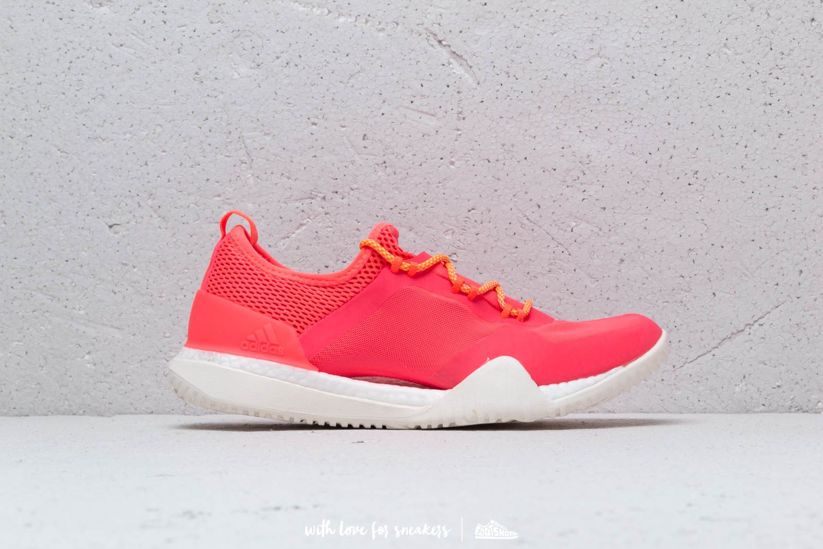 Women's shoes adidas x Stella McCartney Pureboost X TR 3.0 Turbo/ Core Red/ Core White