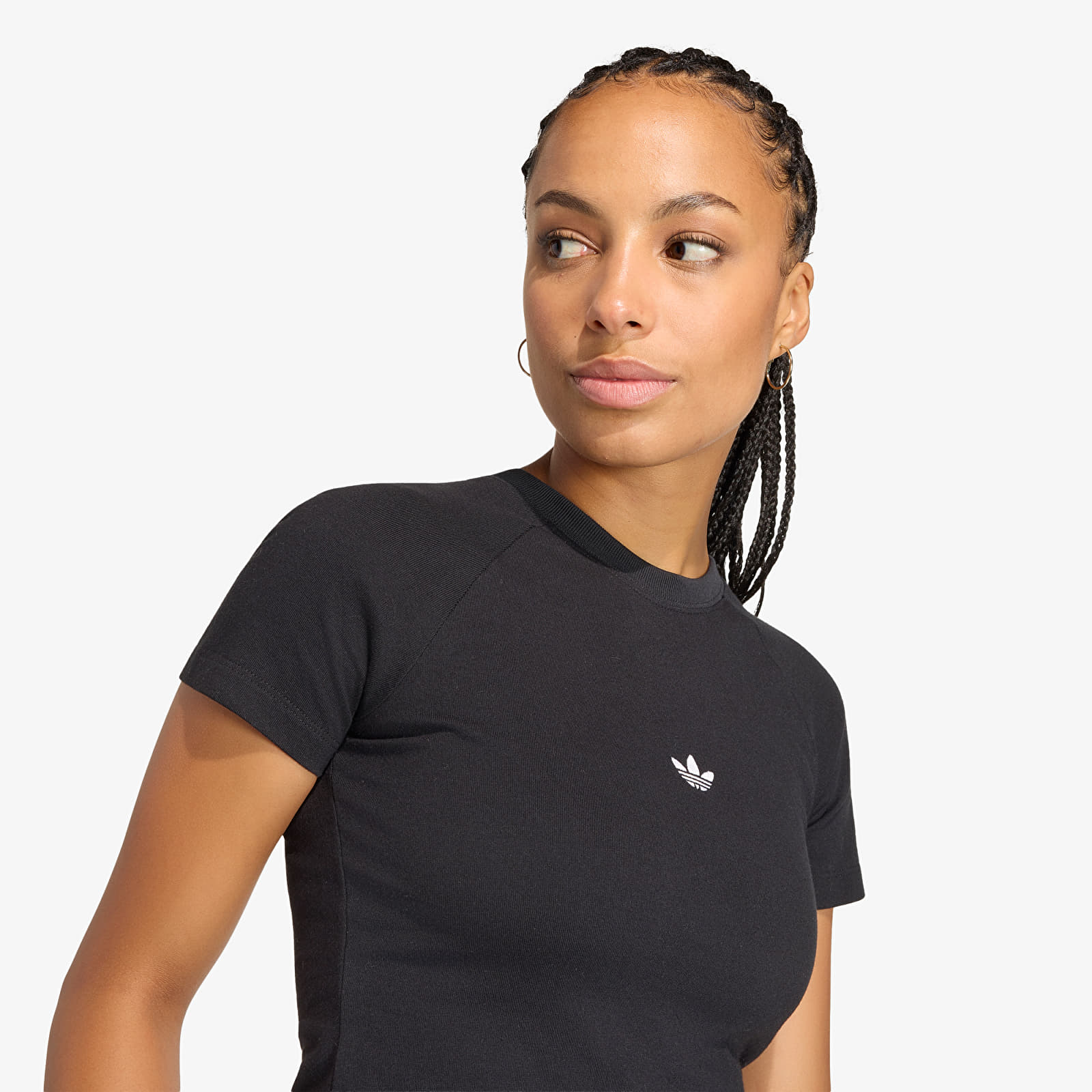 Women's T-shirts adidas Essentials Slim T-Shirt Black