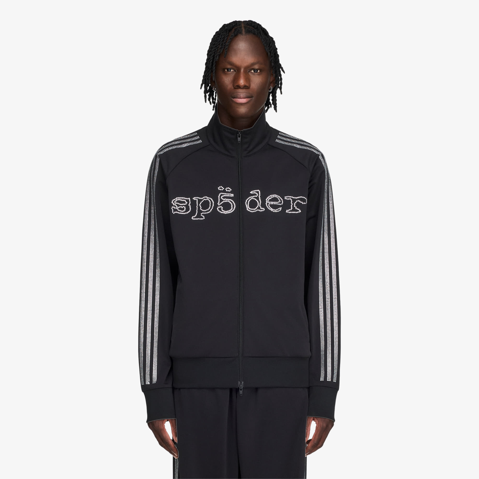 Jacket adidas x SP5DER Rhinestone Tracktop Black L