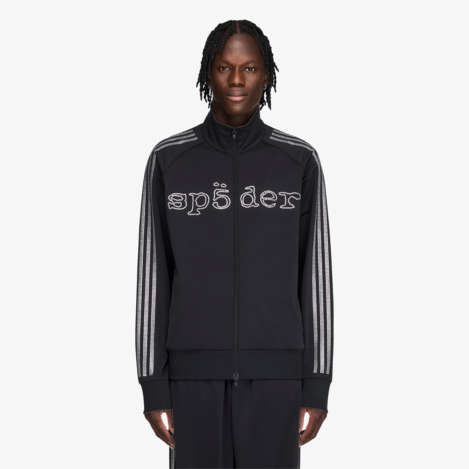 Jakne adidas x SP5DER Rhinestone Tracktop Black