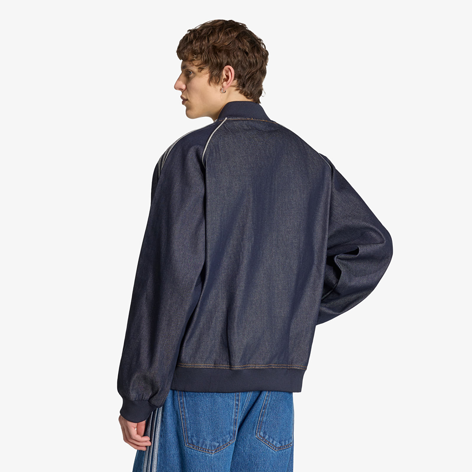 Jackets adidas SST Adicolor Denim Tracktop Indigo Denim