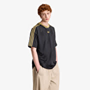 adidas Adicolor Jacquard Jersey Black/ Dark Football Gold