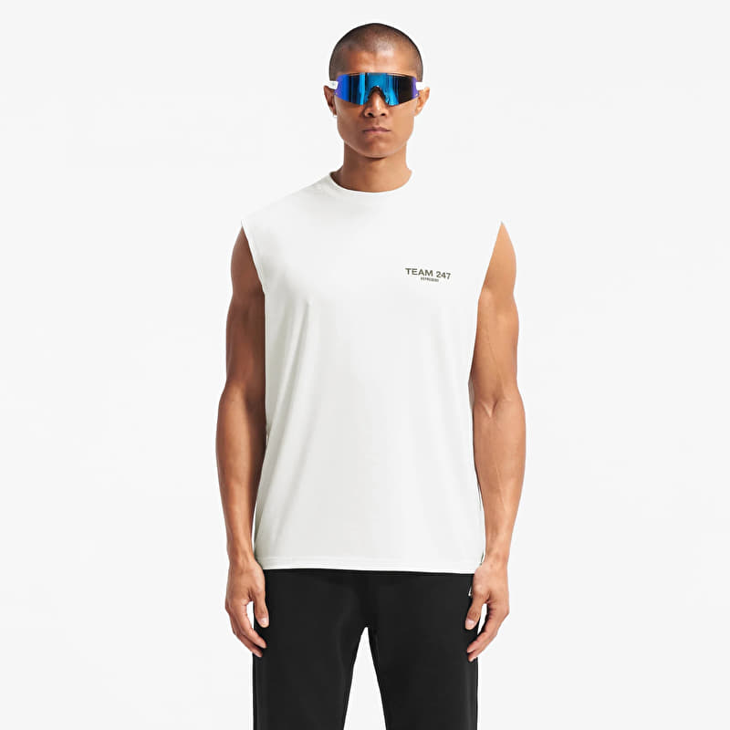 Tank top REPRESENT 247 Team Oversized Tank Flat White