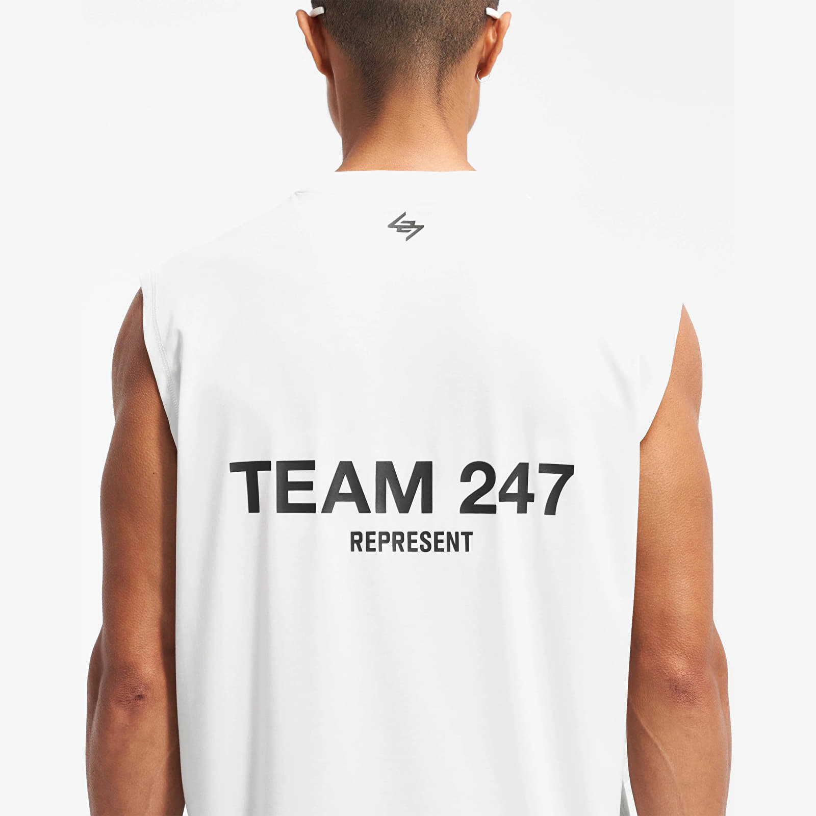 Vests REPRESENT 247 Team Oversized Tank Flat White