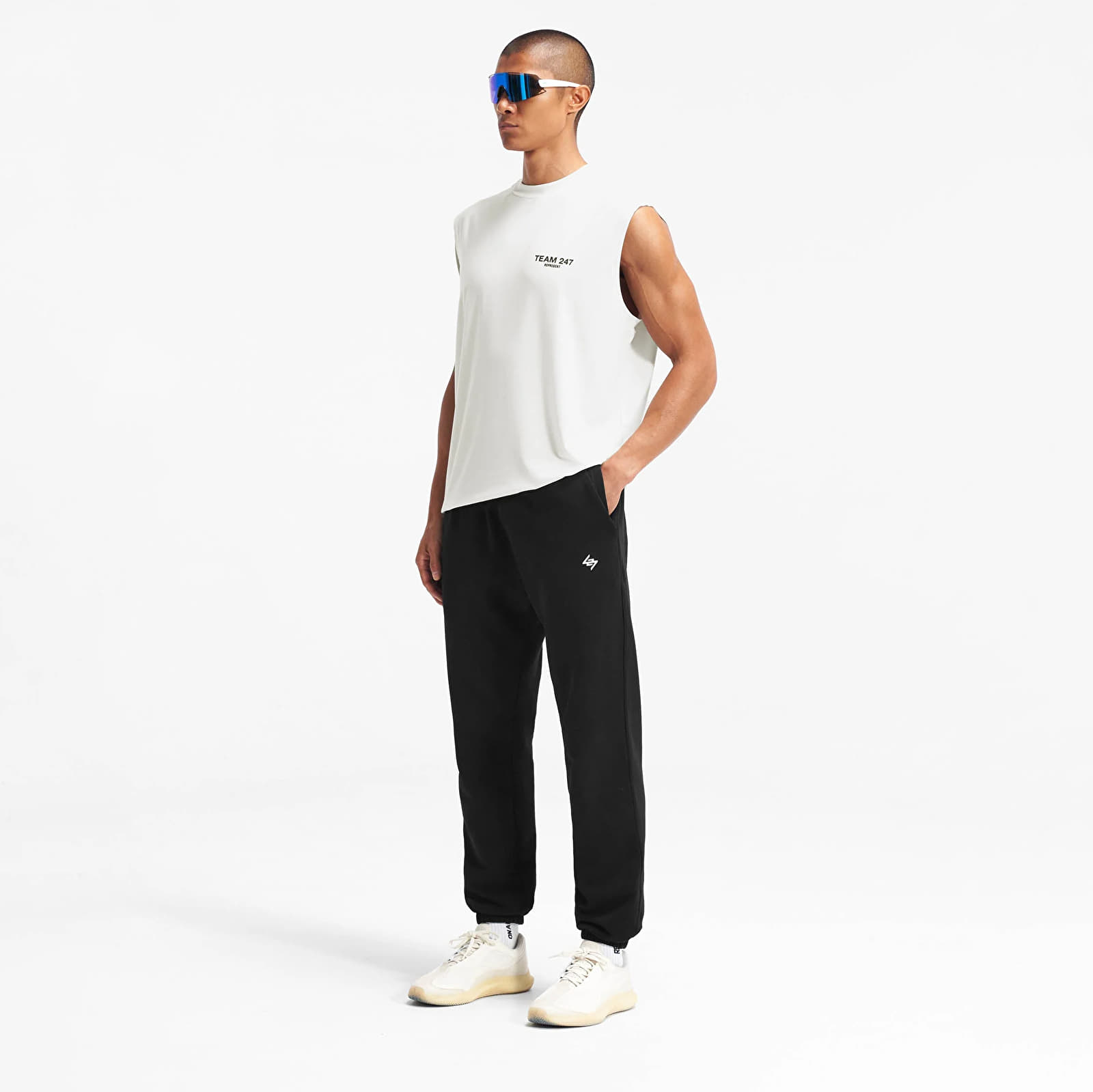 Vests REPRESENT 247 Team Oversized Tank Flat White