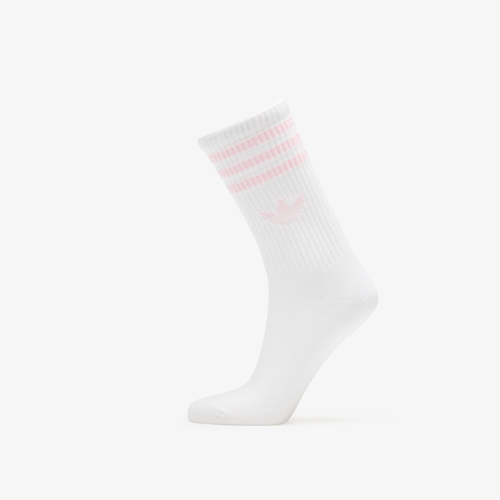 Socks adidas 3-Stripes Crew Socks 3-Pack Wonder White/ Clear Pink/ Wonder Beige