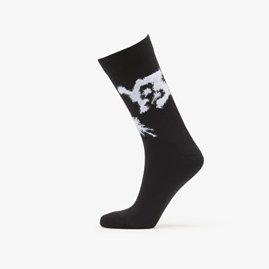 Zoknik Y-3 CHITO Graphic Crew Socks Black