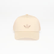 adidas Adicolor Classic Curved Foam Trucker Cap Khaki Three