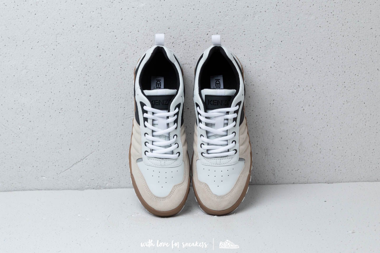 Men's shoes Kenzo K-One Low Sneakers White