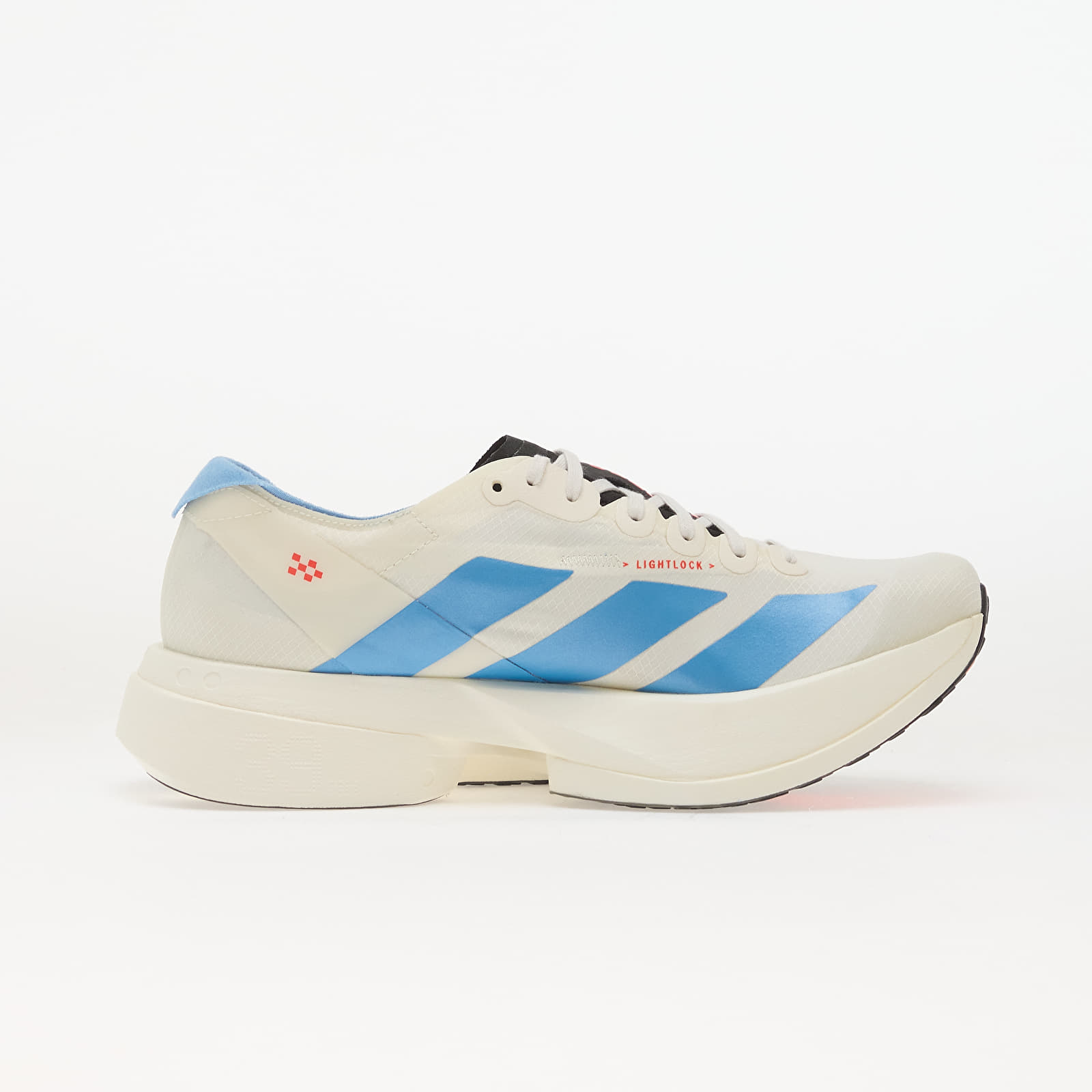 Chaussures et baskets homme adidas ADIZERO Adios Pro 4 Running Off White/ Light Blue/ Bright Red