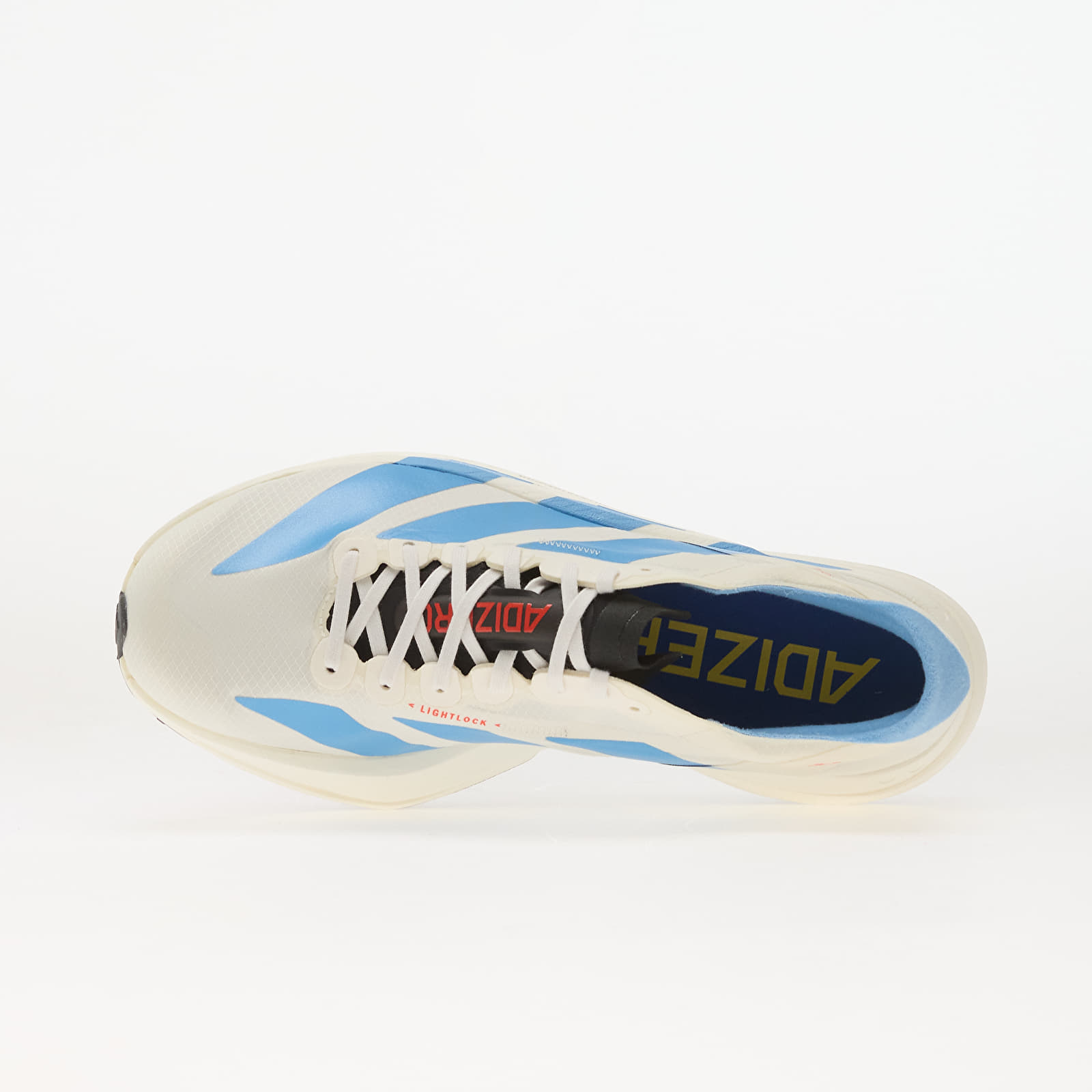 Chaussures et baskets homme adidas ADIZERO Adios Pro 4 Running Off White/ Light Blue/ Bright Red