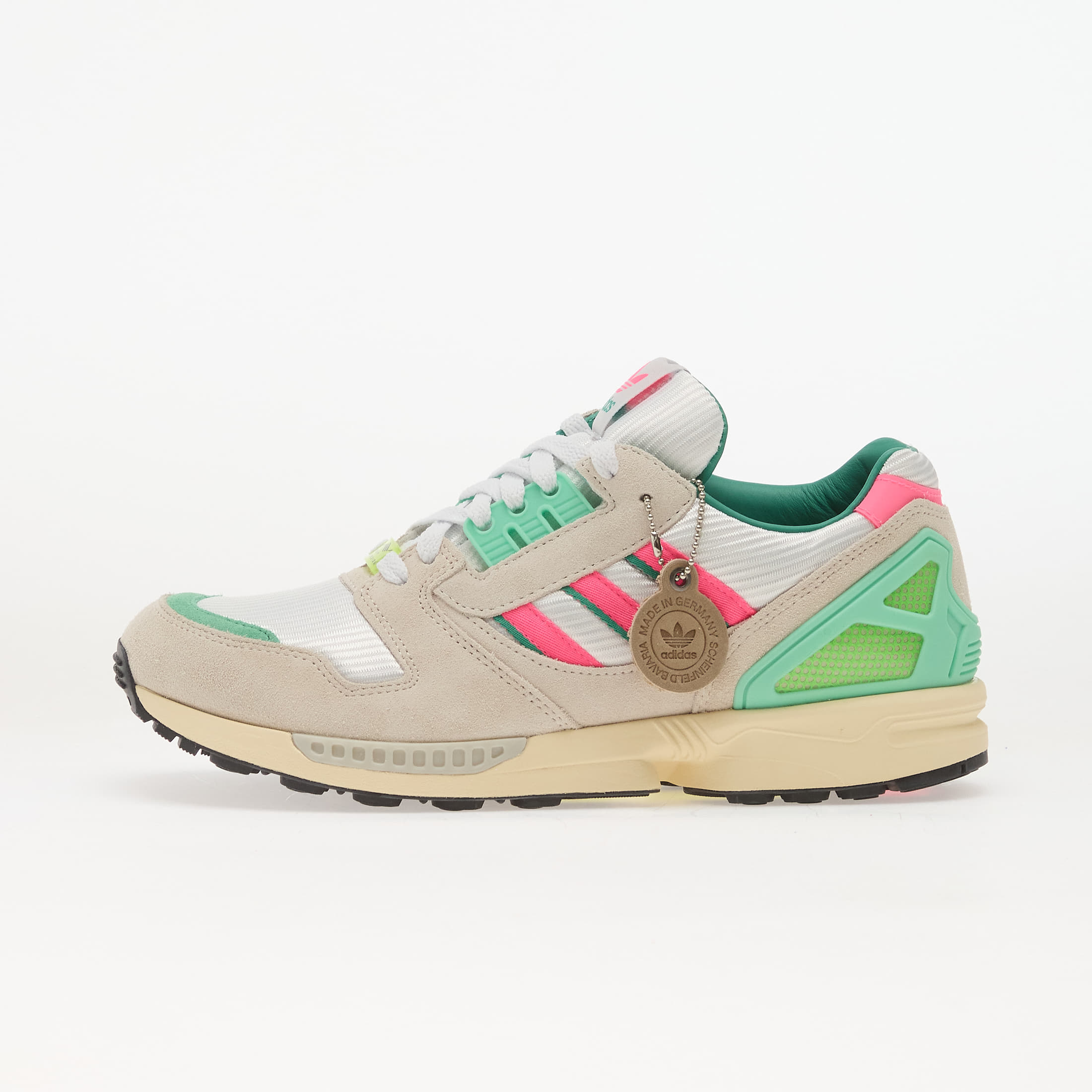 Sneakers adidas Zx 8000 Off White/ Lucid Pink/ Semi Court Green UK 7