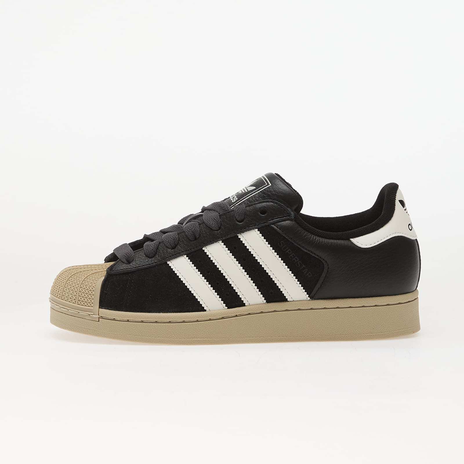 Vyriška avalynė adidas Superstar II Core Black/ Core White/ Khaki Three