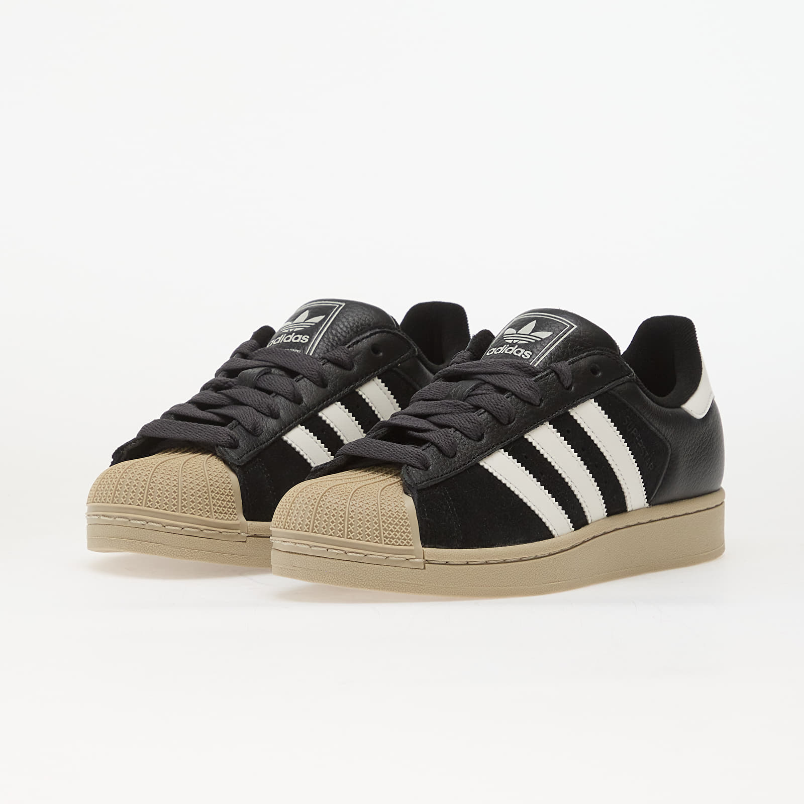Vyriška avalynė adidas Superstar II Core Black/ Core White/ Khaki Three