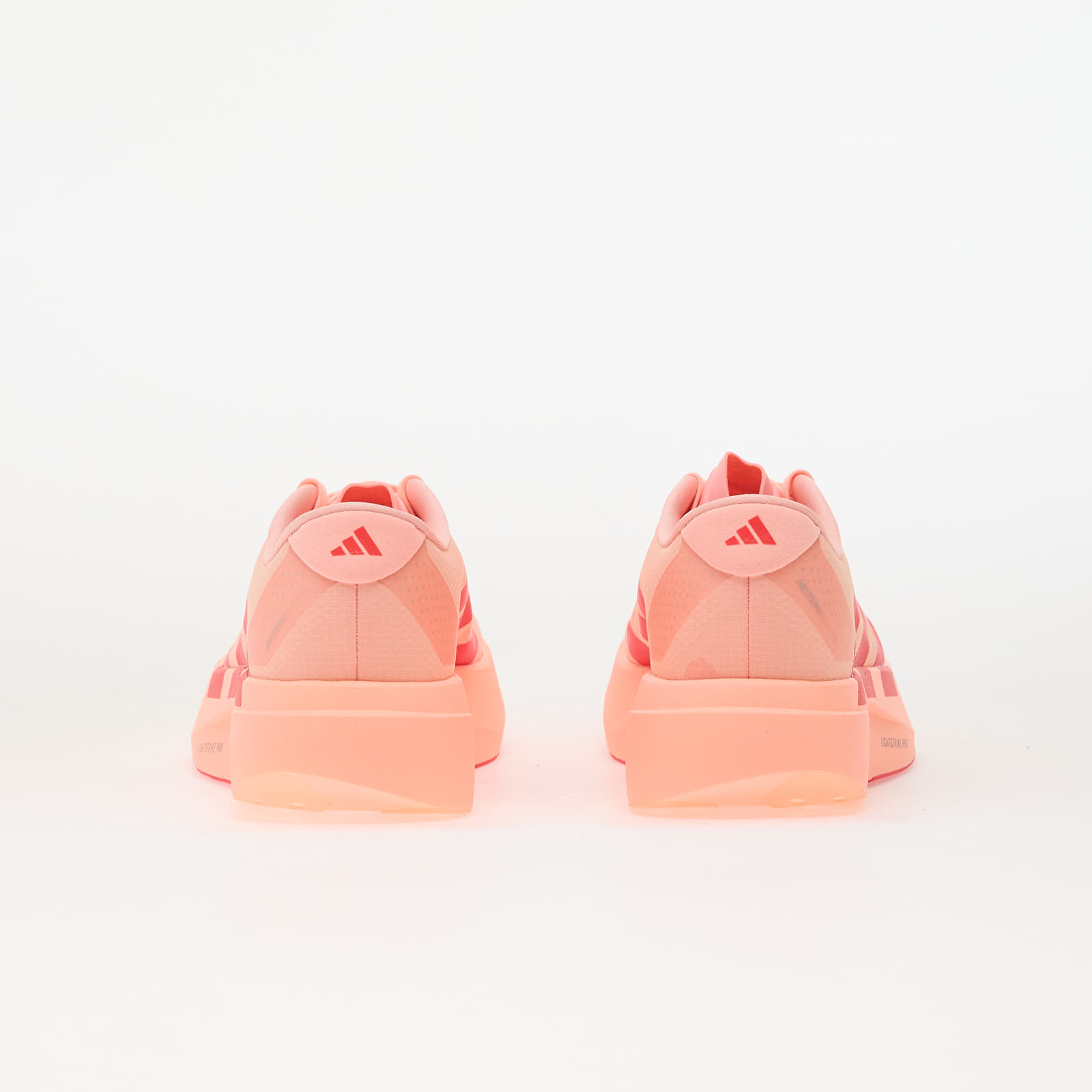 Women's shoes adidas ADIZERO EVO SL Woven LIGHTSTRIKEPRO Running Frozen Turbo/ Lucid Red/ Silver Met.