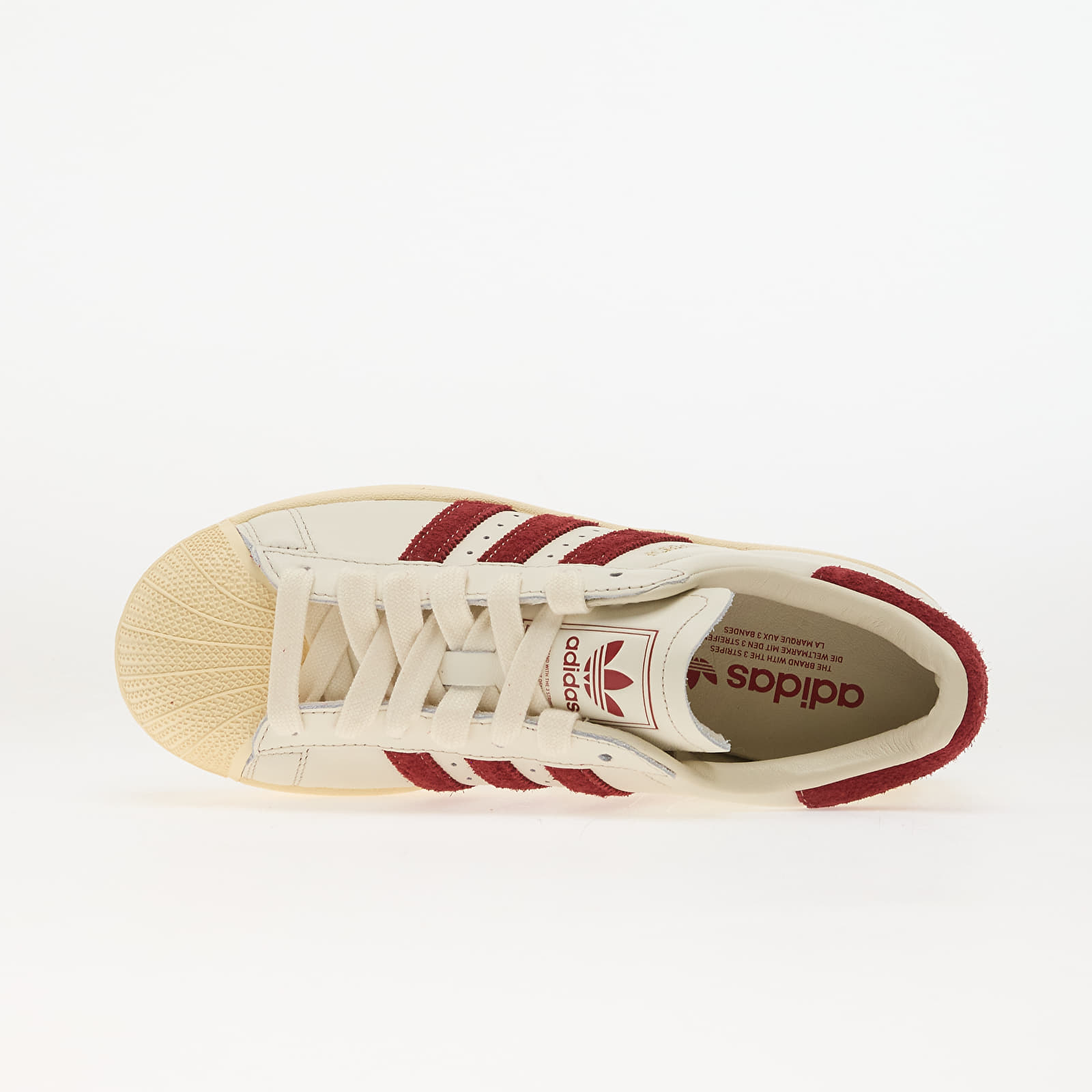 Moški čevlji adidas Superstar II Off White/ Rust Red/ Warm Vanilla