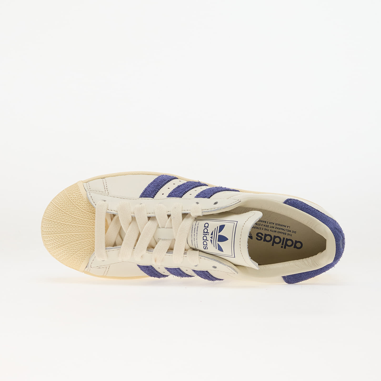 Pánske tenisky a topánky adidas Superstar II Off White/ Victory Blue/ Warm Vanilla