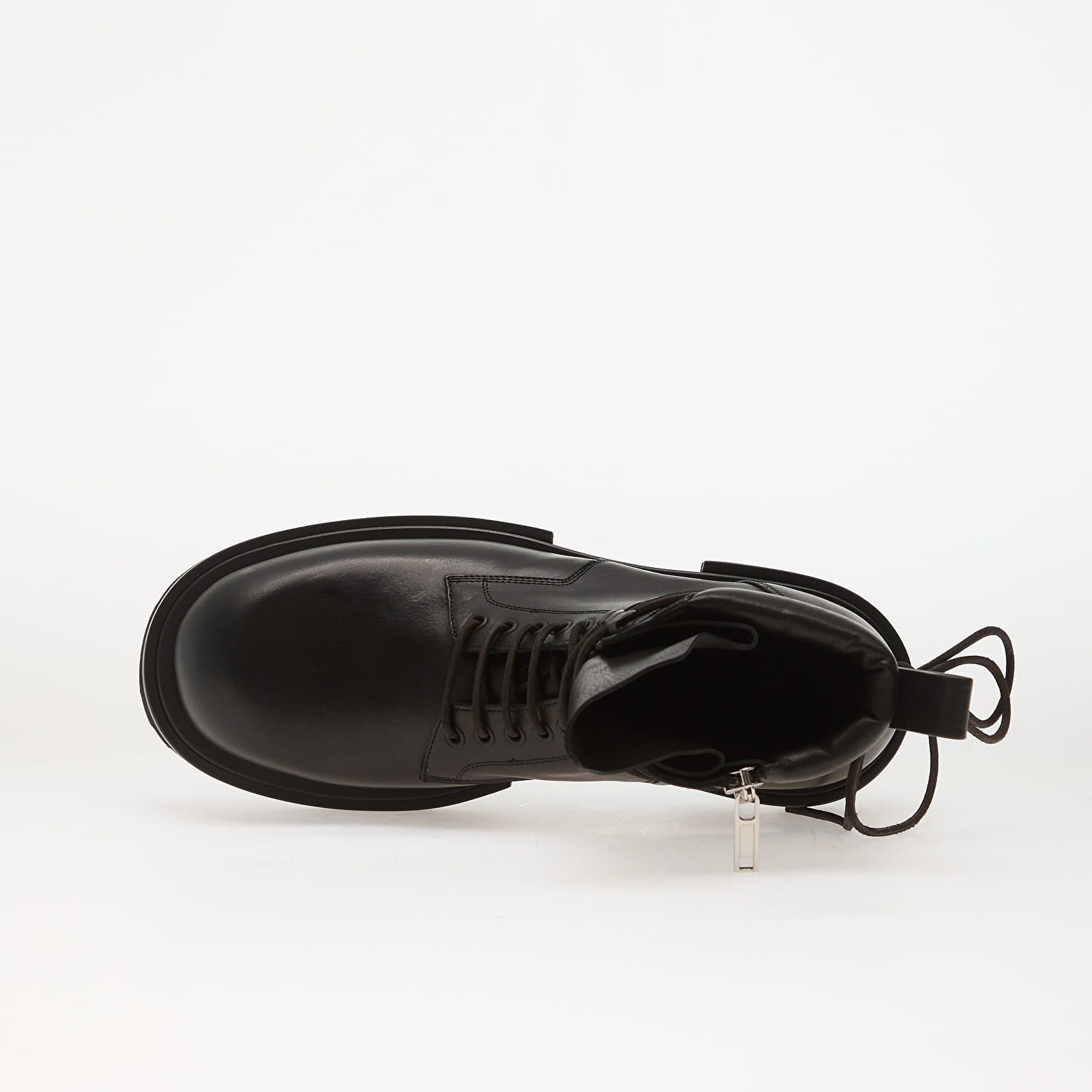 Miesten kengät Rick Owens Leather Boots - Low Army Gabe Black