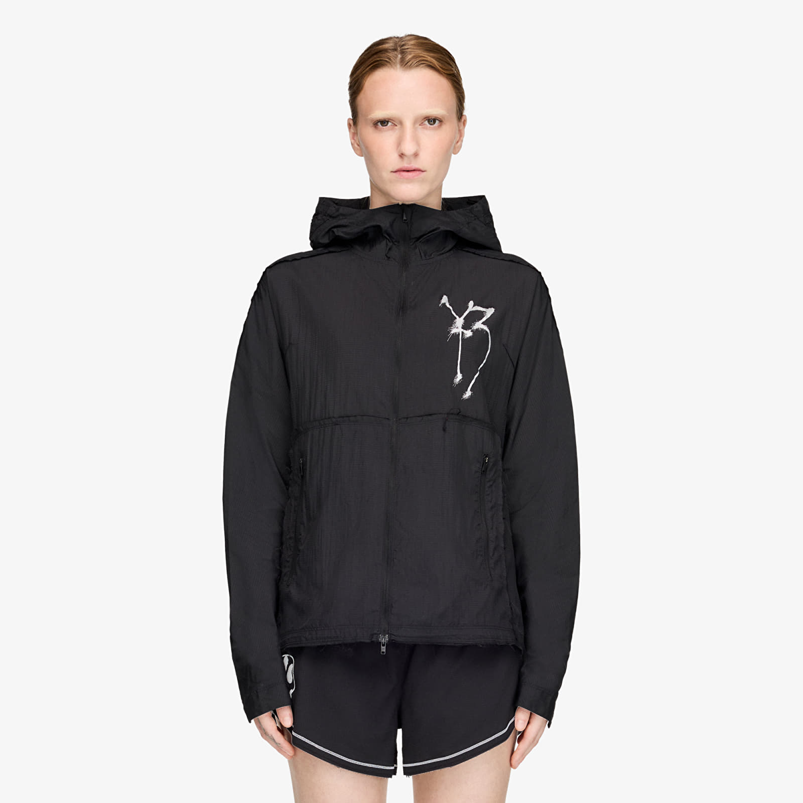 Women's jackets Y-3 x Chito Graphic Running Jacket Black