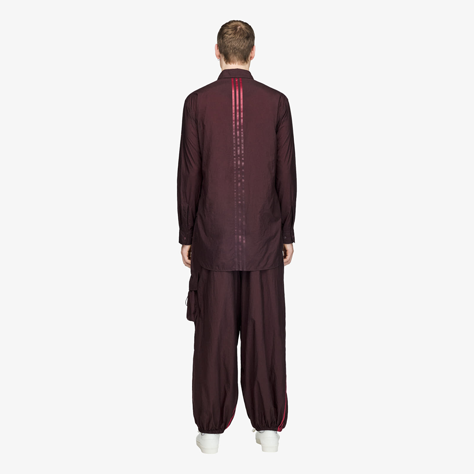 Ανδρικά παντελόνια Y-3 Gradient 3 Stripes Nylon Cargo Pants UNISEX Night Red