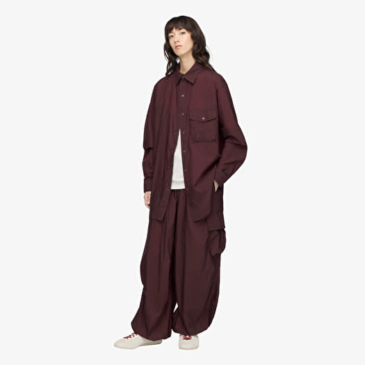 Shirt Y-3 Gradient 3 Stripes Nylon Overshirt UNISEX Night Red