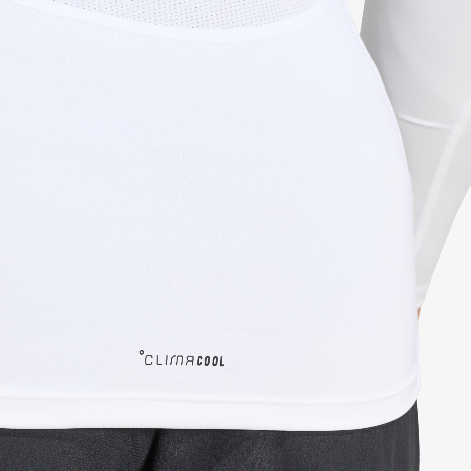 T-skjorter adidas Training Mockneck Long Sleeve T-Shirt White
