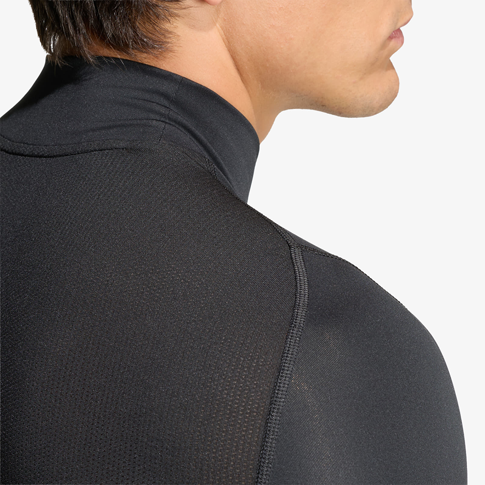 T-Shirts adidas Techfit Compression Training Mock Neck Long Sleeve T-Shirt Black