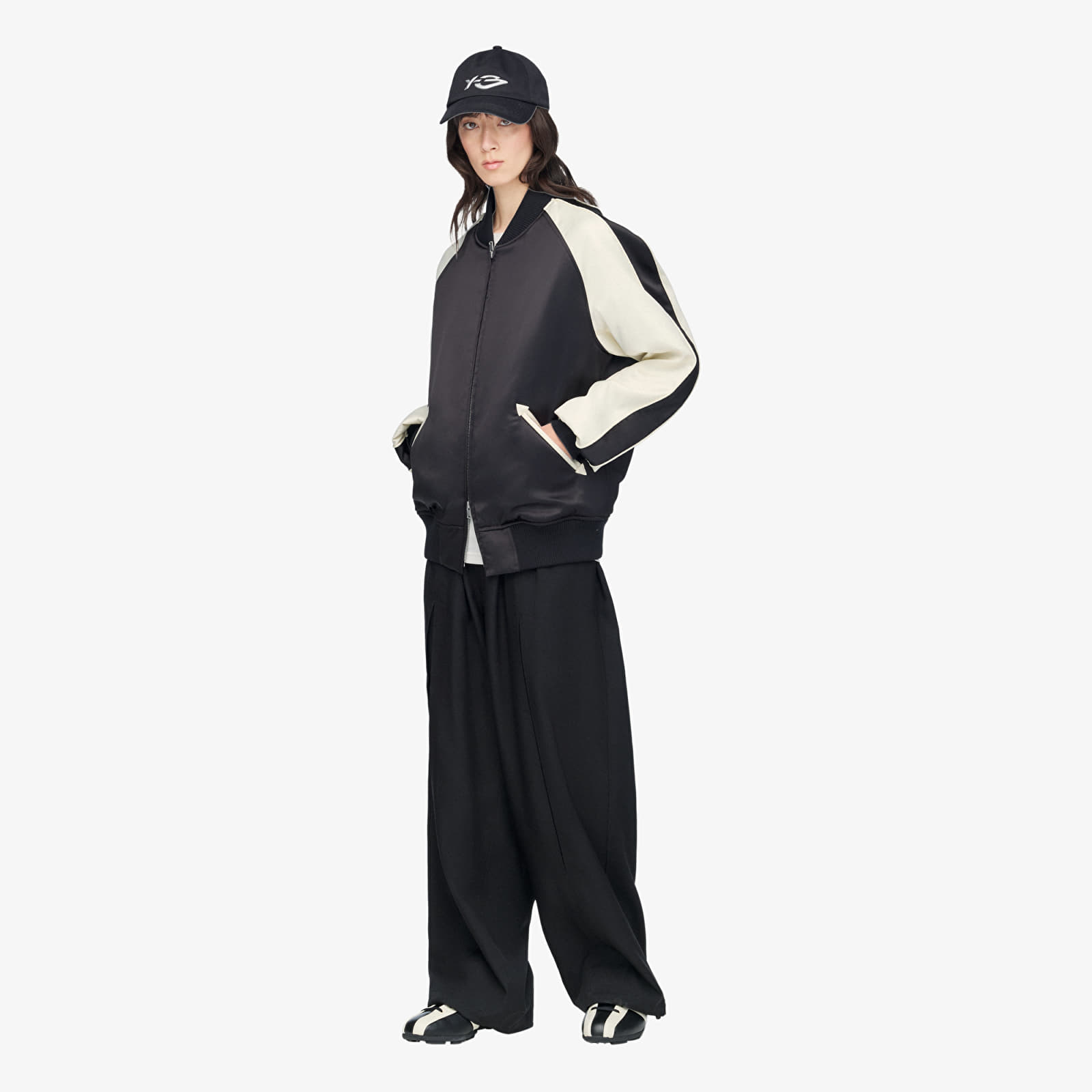 Куртки Y-3 Graphic Souvenir Jacket Black/ Cream White
