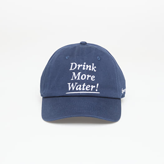 Kapa Sporty & Rich Drink More Water Hat Light Navy