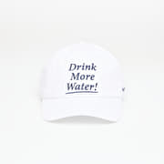 Sporty & Rich Drink More Water Hat White