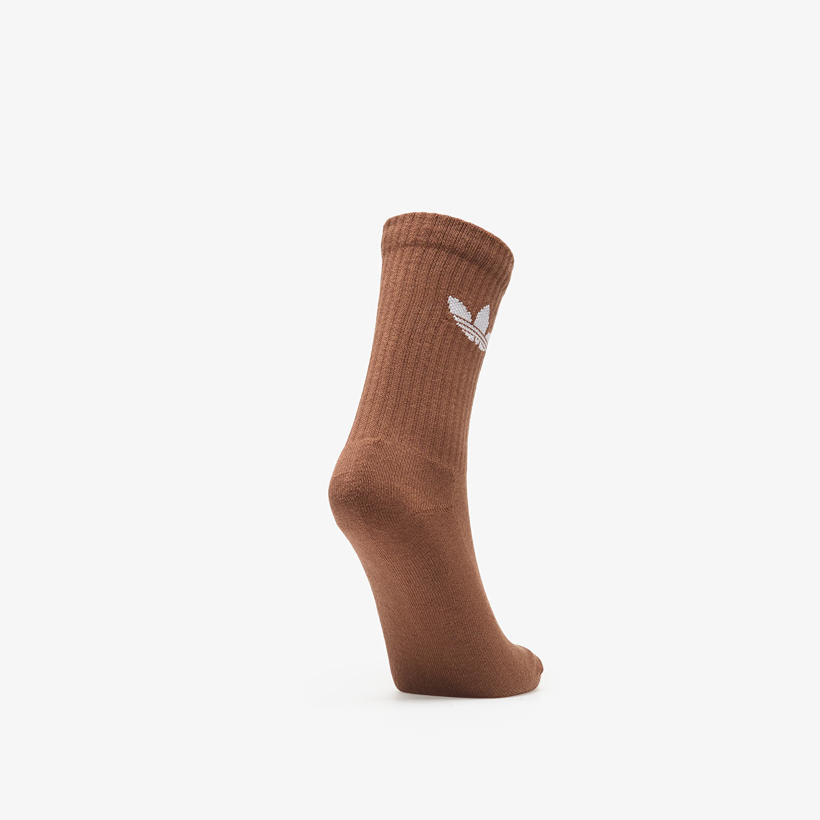 Sukat adidas Trefoil Cushion Crew Socks 6-Pack Cream White/ Wonder Quartz