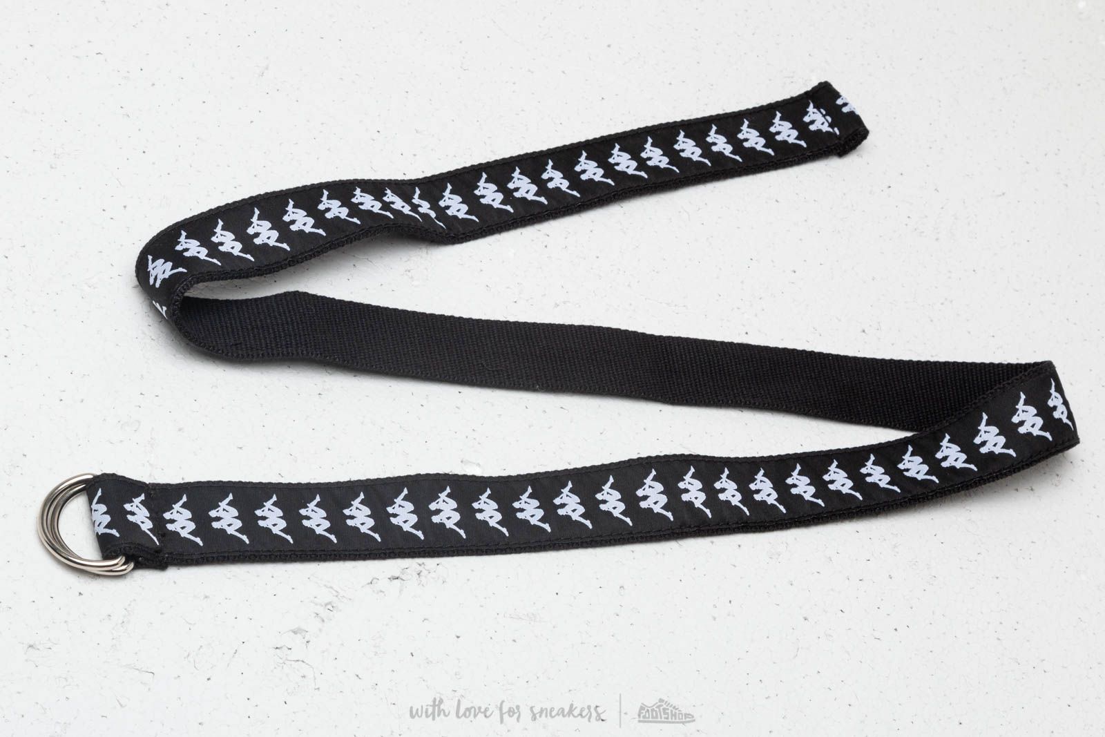 Cinturones Kappa 222 Banda Belt Black/ White