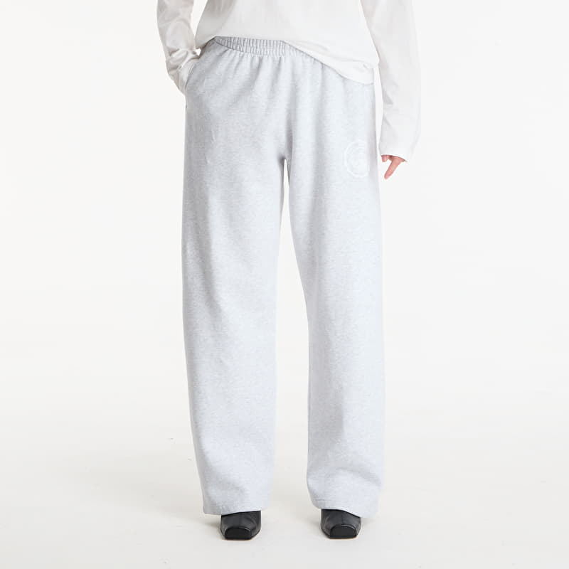 Sporty & Rich Juicy Emblem Wide Sweatpant Heather Gray