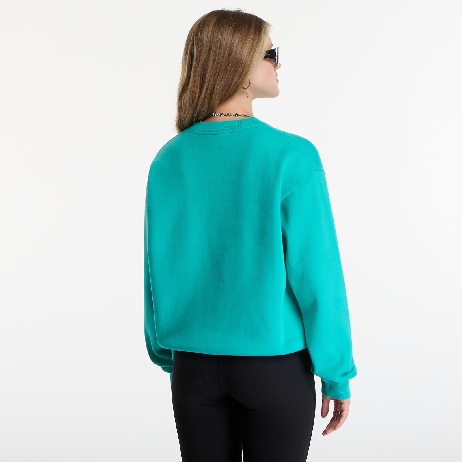 Регланы и толстовки Sporty & Rich Title Embroidered Crewneck UNISEX Amalfi Green