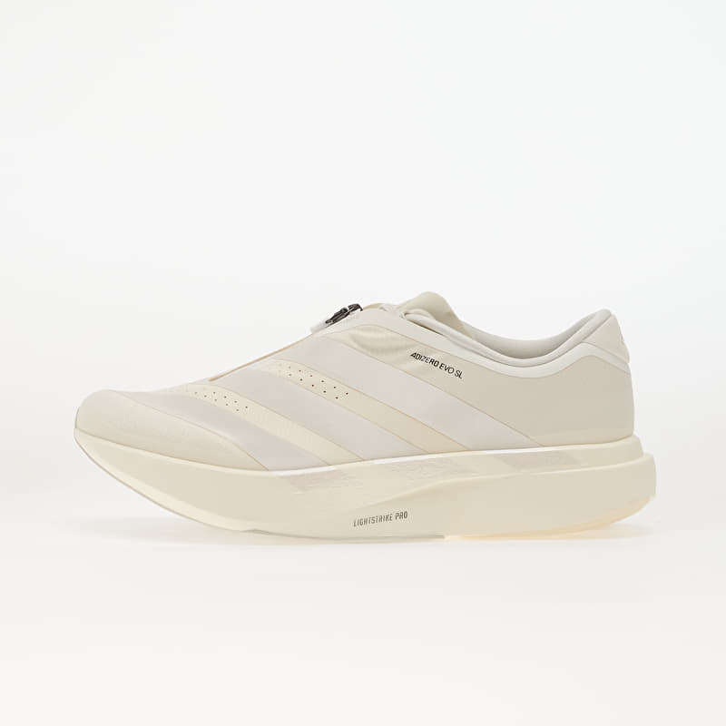 adidas ADIZERO EVO SL Zip LIGHTSTRIKEPRO Running Core White/ Zero Met./ Orbit Grey
