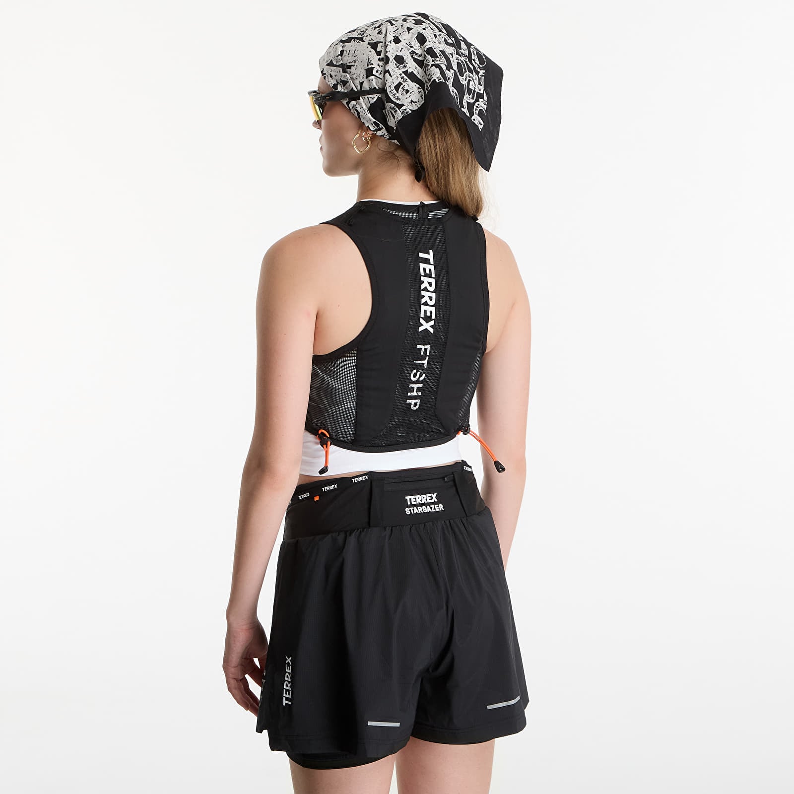 Men's vests FTSHP x adidas Terrex STARGAZER Running Vest UNISEX Black