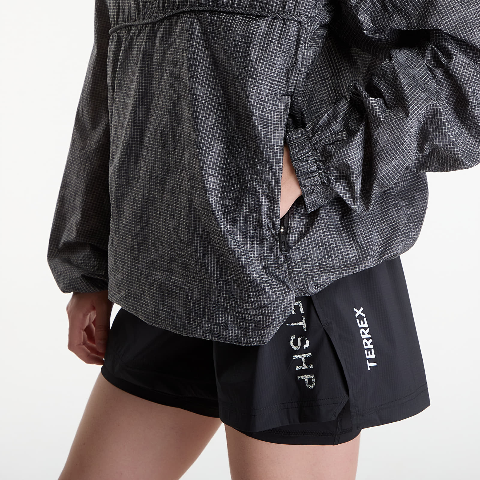 Muške jakne FTSHP x adidas Terrex STARGAZER Windbreaker UNISEX Black