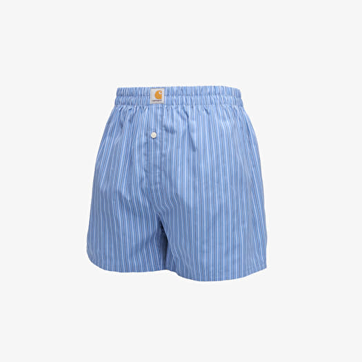 Boxerky Carhartt WIP Cotton Boxer Keene Stripe, Curacao
