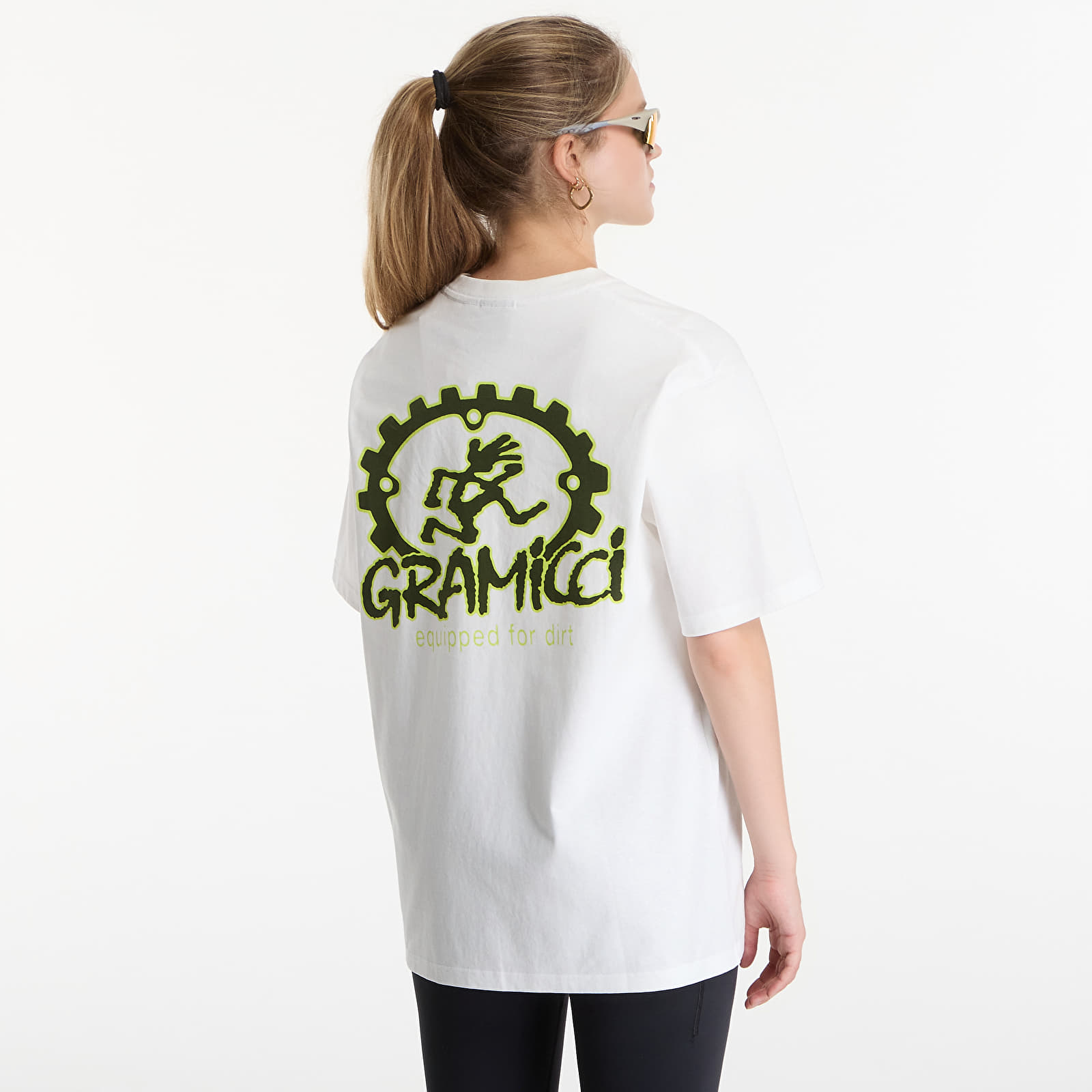 T-shirts Gramicci Equipped For Dirt Tee UNISEX White
