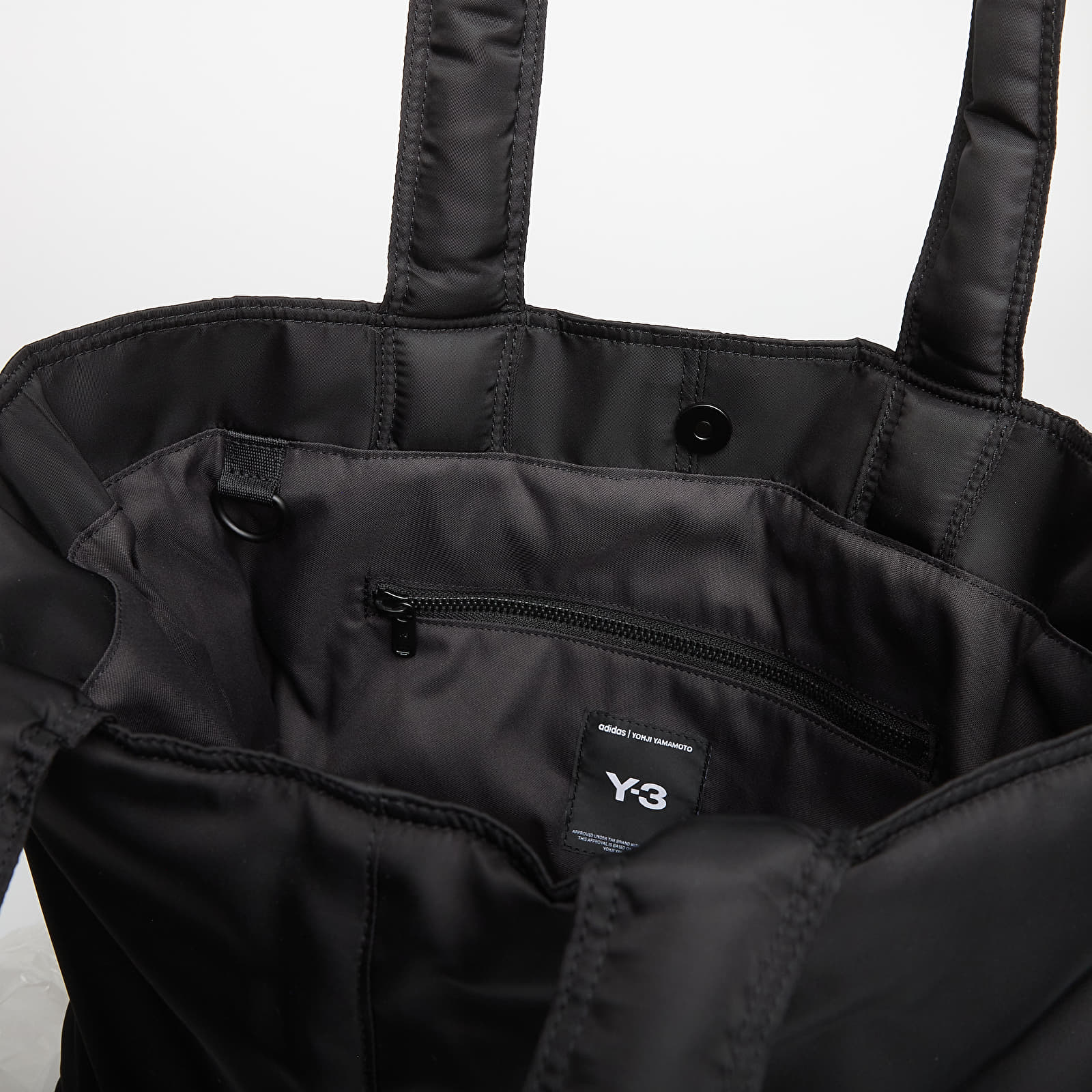 Men's Shoulder Bags Y-3 Graphic Tote Bag Black